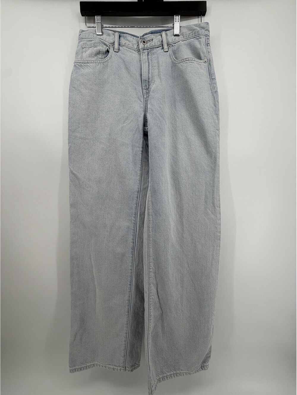 Vince Women’s High Rise Wide Leg Jeans Size 27 Light Wash